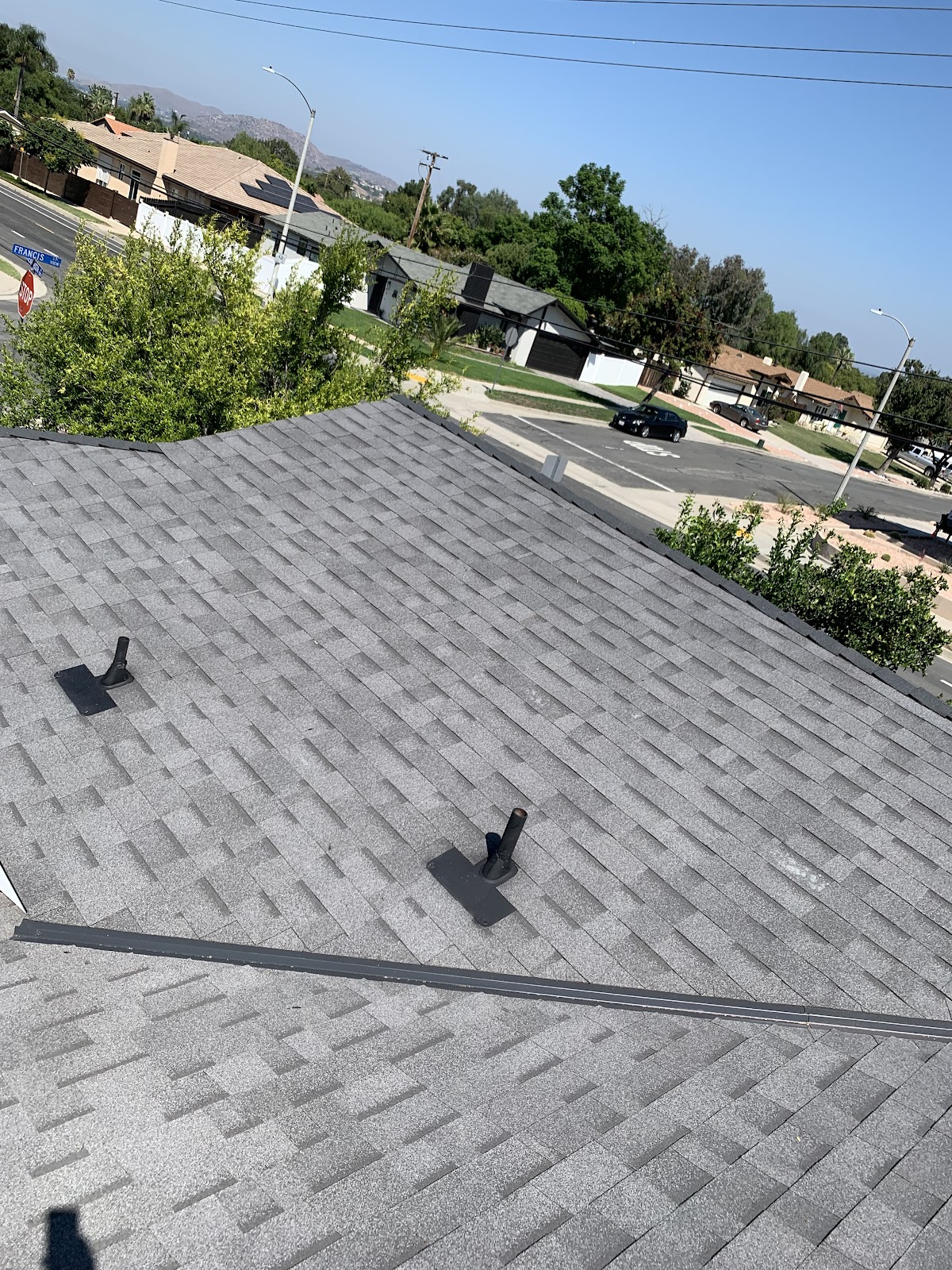 Completed roof replacement